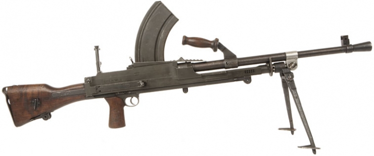 Deactivated WWII MKII Bren gun